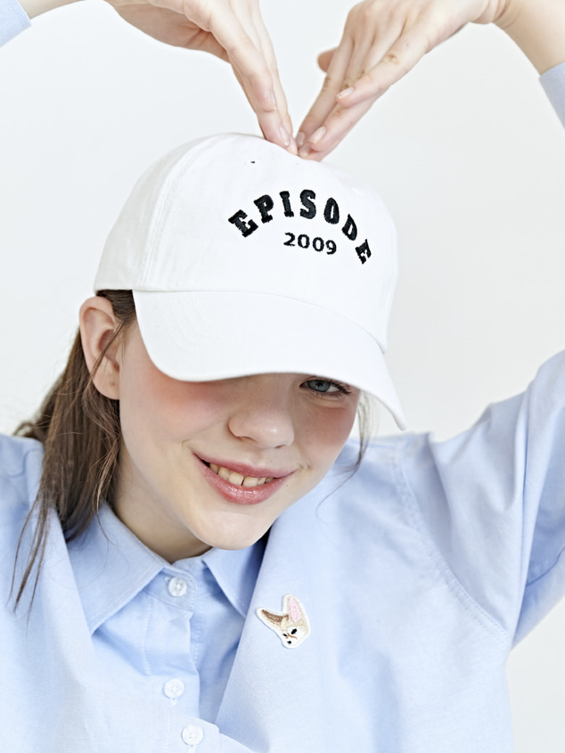 EPISODE BALL CAP [WHITE]