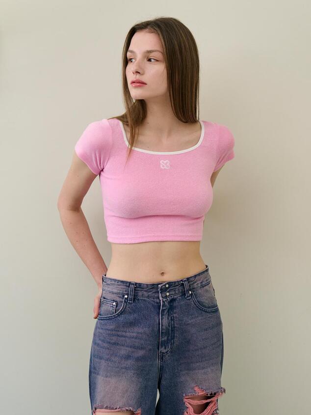 TERRY T-SHIRTS [PINK]